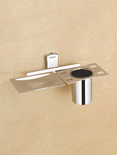 Soap Dish With Tumbler Holder