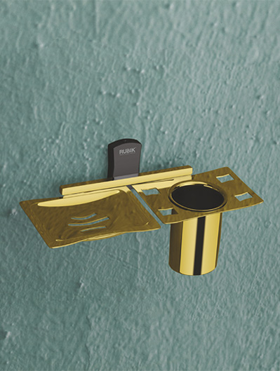 Soap Dish With Tumbler Holder