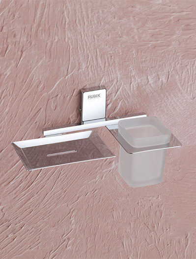 Soap Dish With Tumbler Holder