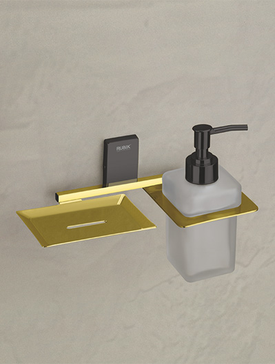 Soap Dish With Liquid Soap Dispenser