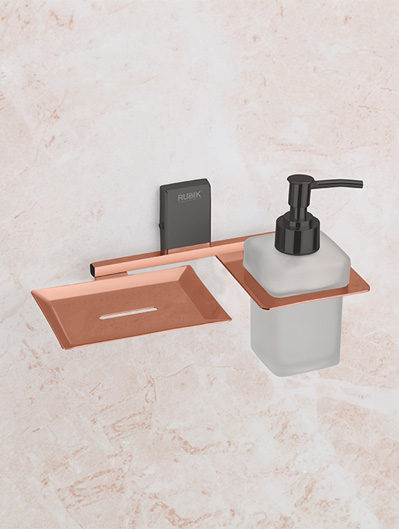 Soap Dish With Liquid Soap Dispenser