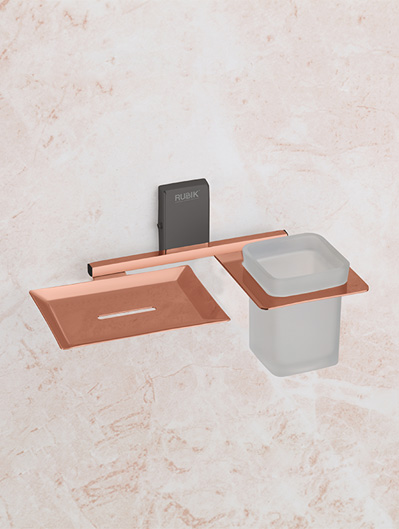 Soap Dish With Tumbler Holder