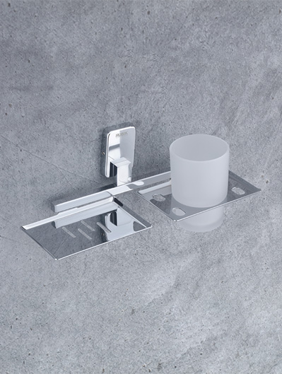 Soap Dish With Tumbler Holder