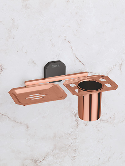 Soap Dish With Tumbler Holder